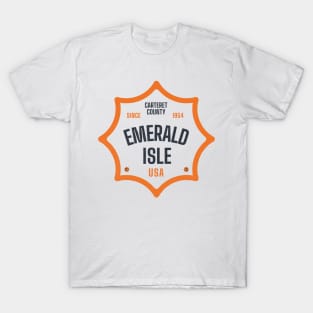 Emerald Isle, NC Summertime Vacationing Sun Signs T-Shirt